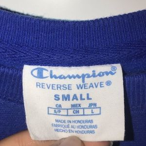 Blue champion long sleeve